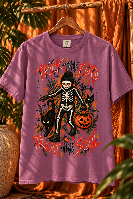 Trick the Ego, Treat the Soul | Halloween - Trick or Treat Graphic Tee