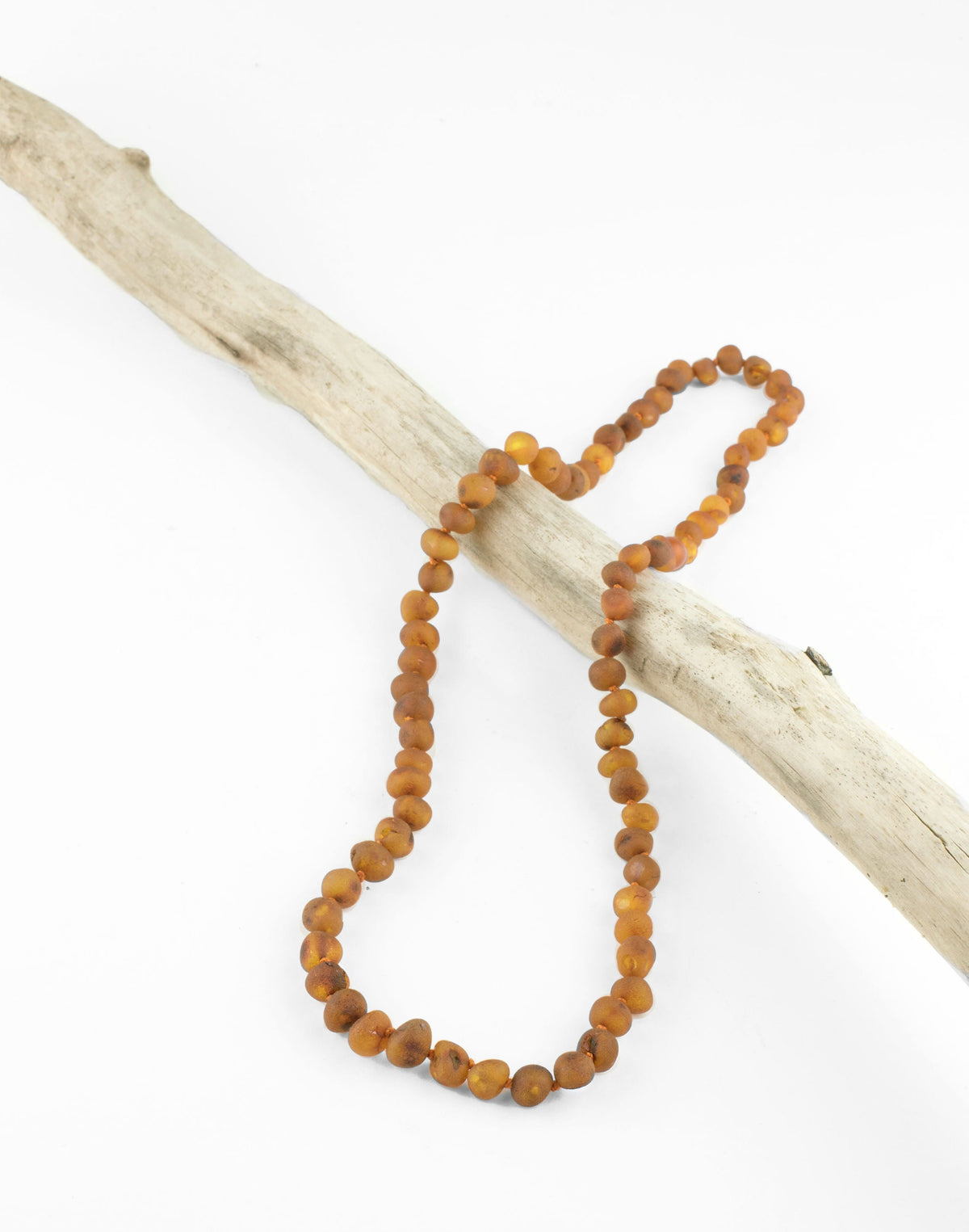 Raw Cognac Baltic Amber | Necklace