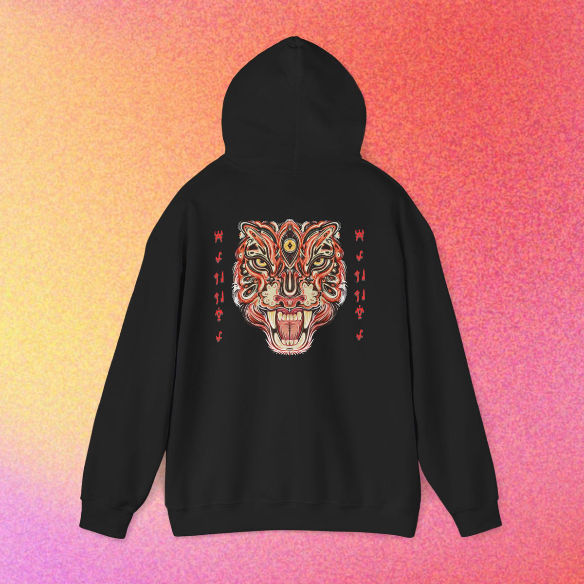 Mystical Tiger Hoodie | Will Power, Courage & Inner Strength | Spirit Animal