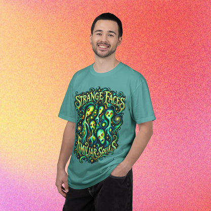E.Tees | Expressionism Alien Faces Graphic Tee