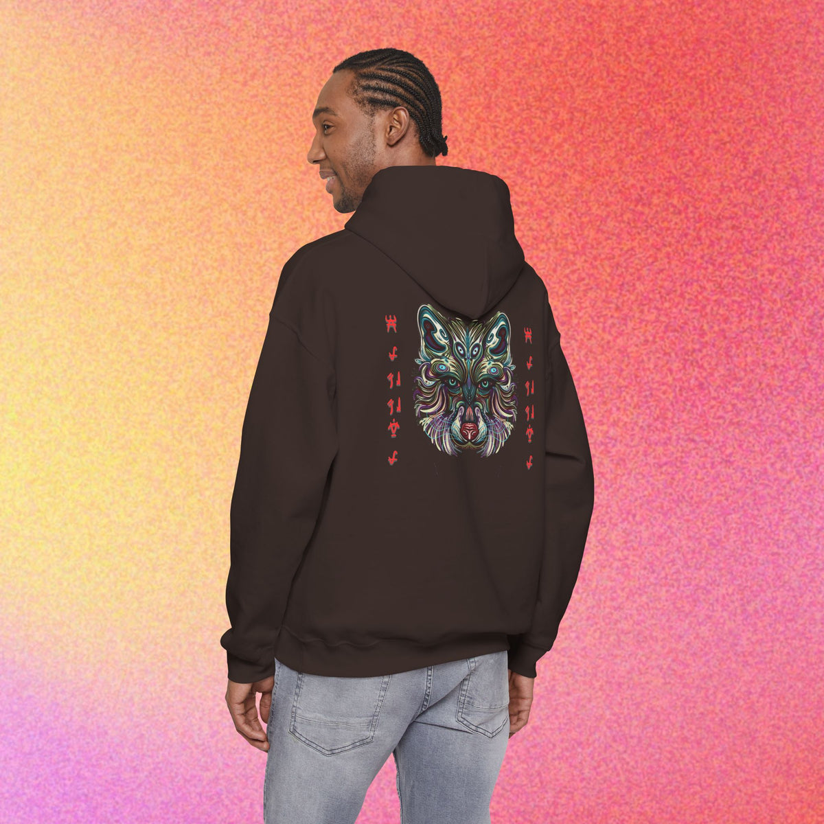 Mystical Wolf Hoodie | Courage, Wisdom & Leadership | Spirit Animal