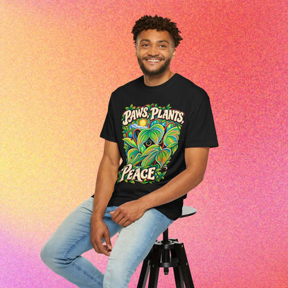 Peekabloom | Whimsical Hide & Seek Cat Graphic Tee