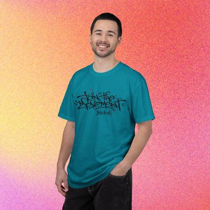 Join The Movement Tee| Street Art Back Print | Graphic T-Shirt