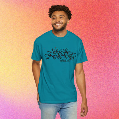 Join The Movement Tee| Street Art Back Print | Graphic T-Shirt