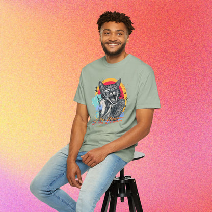 Living the Dream | Funny Tired Cat Graphic T-Shirt