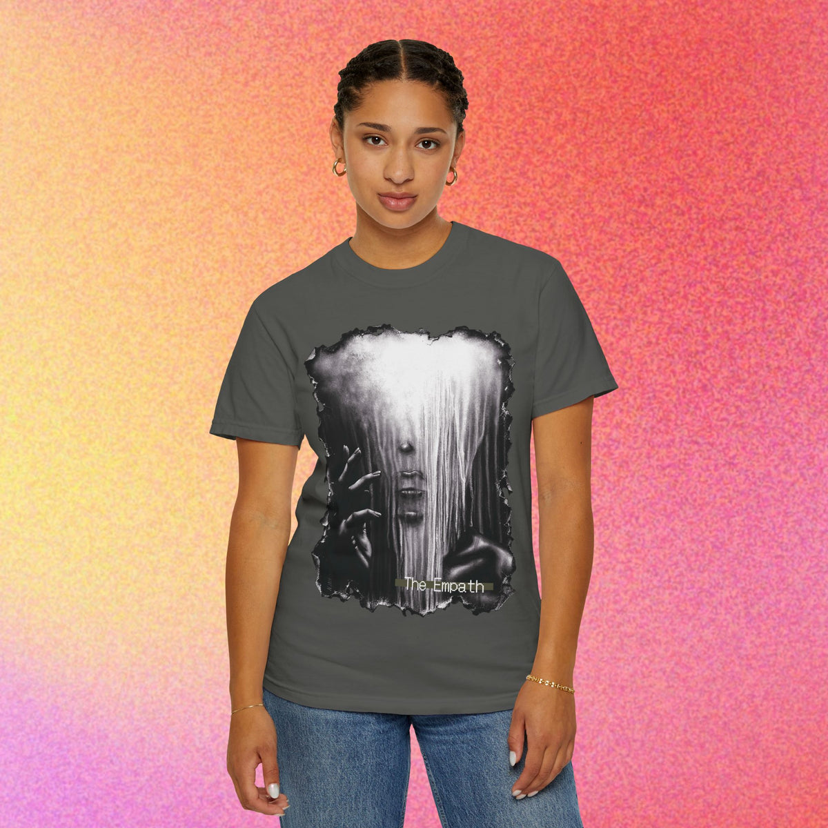 The Empath | Expressive Portrait Art Graphic Tee