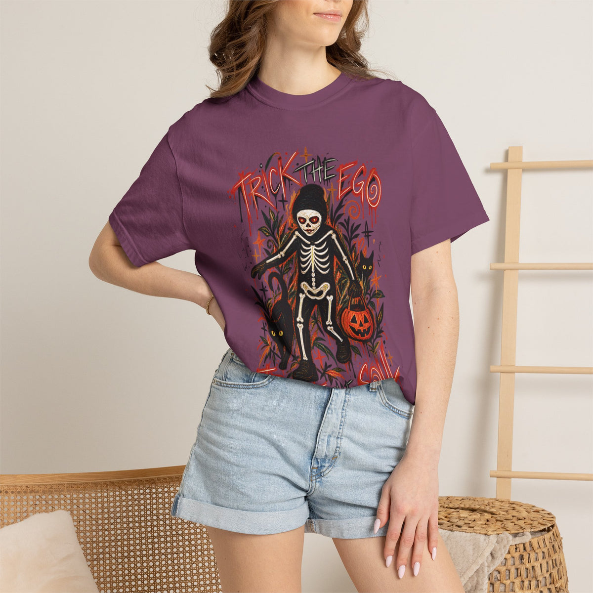 Trick the Ego, Treat the Soul | Halloween - Trick or Treat Graphic Tee
