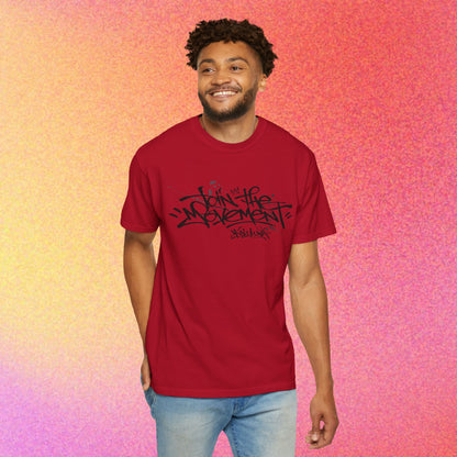 Join The Movement Tee| Street Art Back Print | Graphic T-Shirt