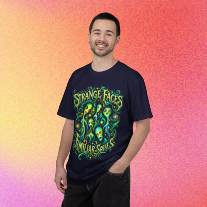 E.Tees | Expressionism Alien Faces Graphic Tee