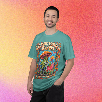 Let Your Mind Bloom | Retro Mushroom Graphic Tee