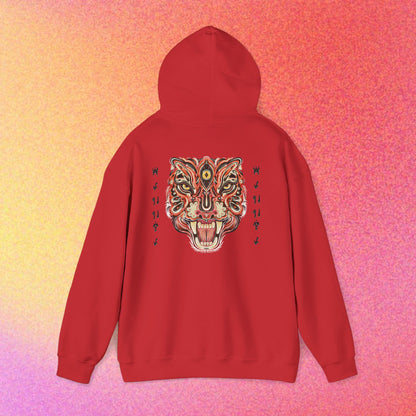 Mystical Tiger Hoodie | Will Power, Courage & Inner Strength | Spirit Animal