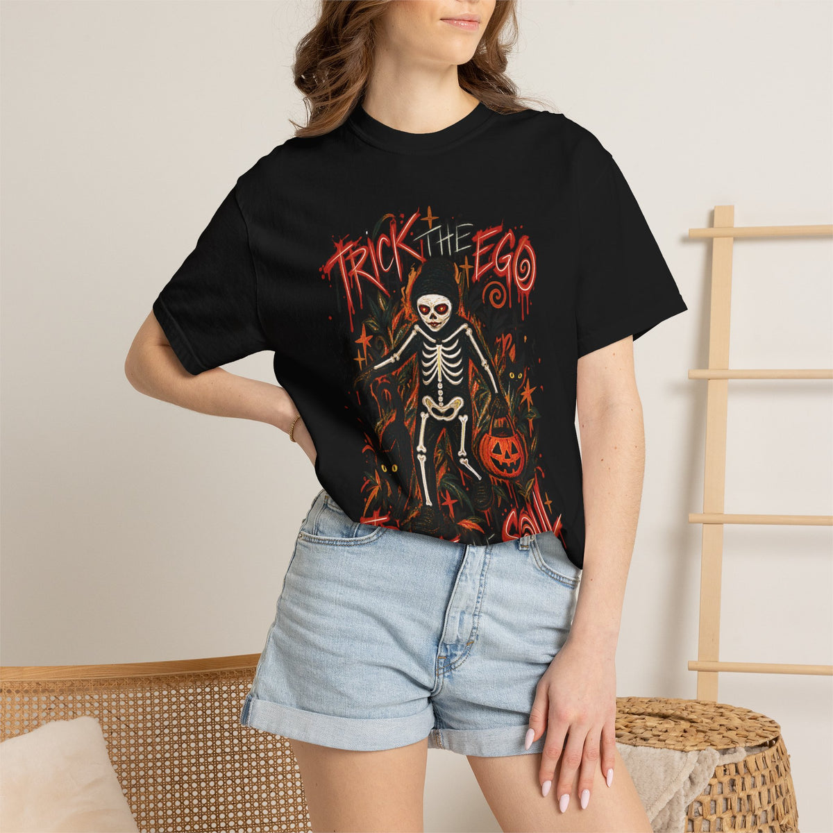 Trick the Ego, Treat the Soul | Halloween - Trick or Treat Graphic Tee