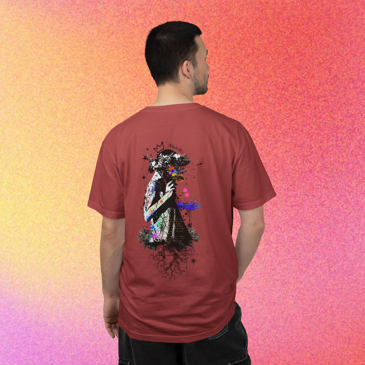 Join The Movement Tee| Street Art Back Print | Graphic T-Shirt