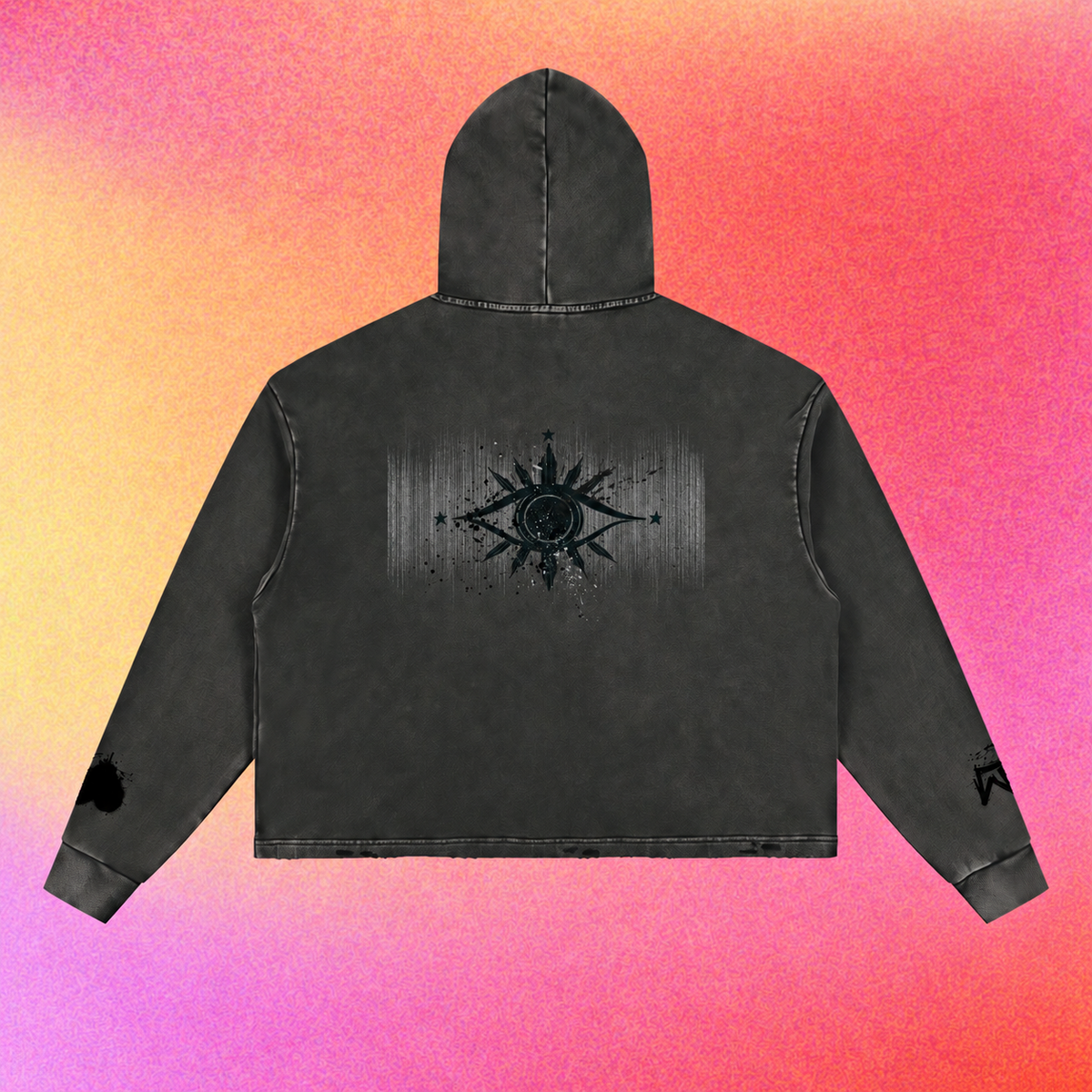 The Creator's Hoodie | Paint Splatter Vintage Washed Hoodie