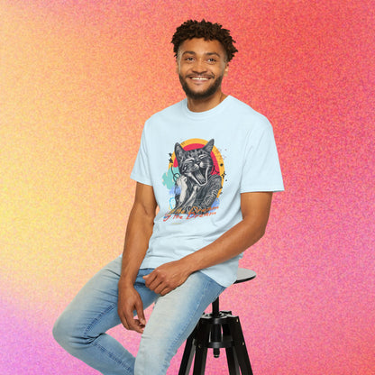 Living the Dream | Funny Tired Cat Graphic T-Shirt