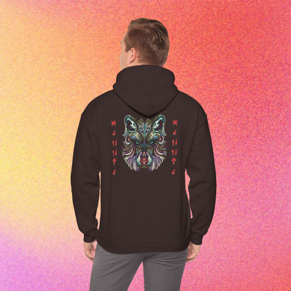 Mystical Wolf Hoodie | Courage, Wisdom & Leadership | Spirit Animal