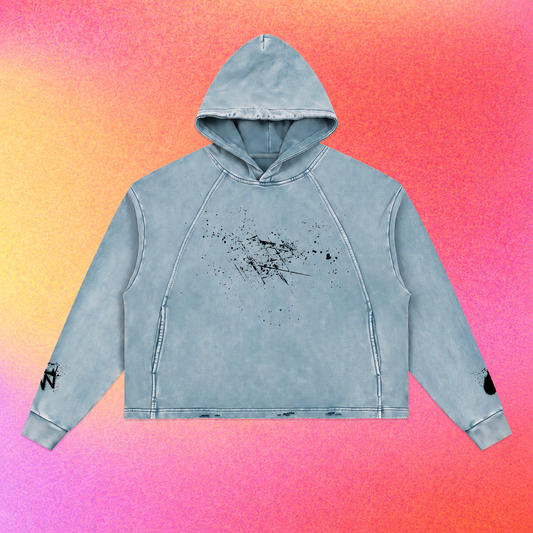 The Creator's Hoodie | Paint Splatter Vintage Washed Hoodie