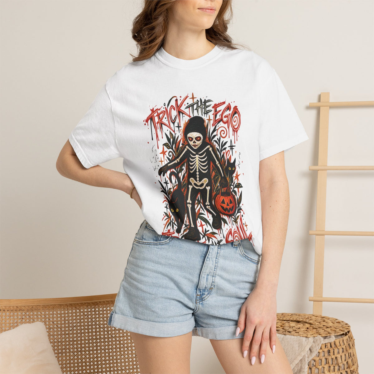 Trick the Ego, Treat the Soul | Halloween - Trick or Treat Graphic Tee