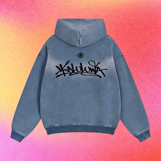 Join the Movement | Sun-Faded Boxy Two-Way Zip Hoodie
