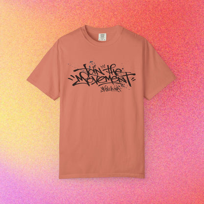 Join The Movement Tee| Street Art Back Print | Graphic T-Shirt