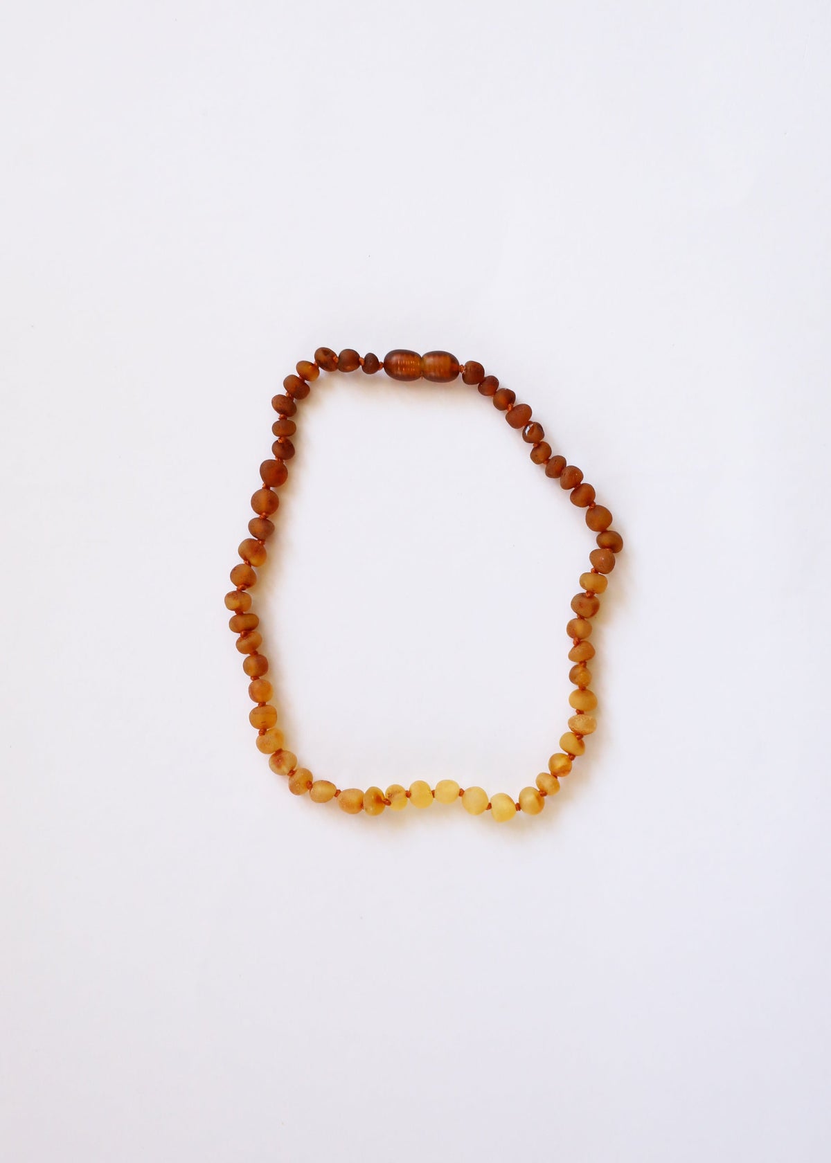 Raw Baltic Amber + Sunflower | Necklace |