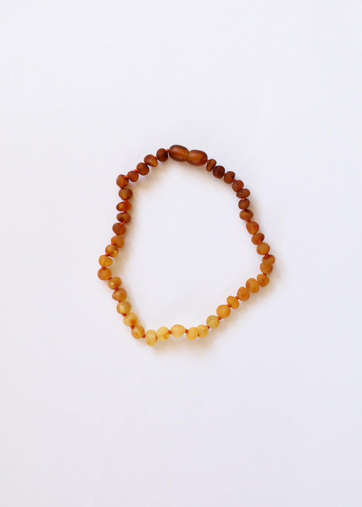 Raw Baltic Amber + Sunflower | Necklace |