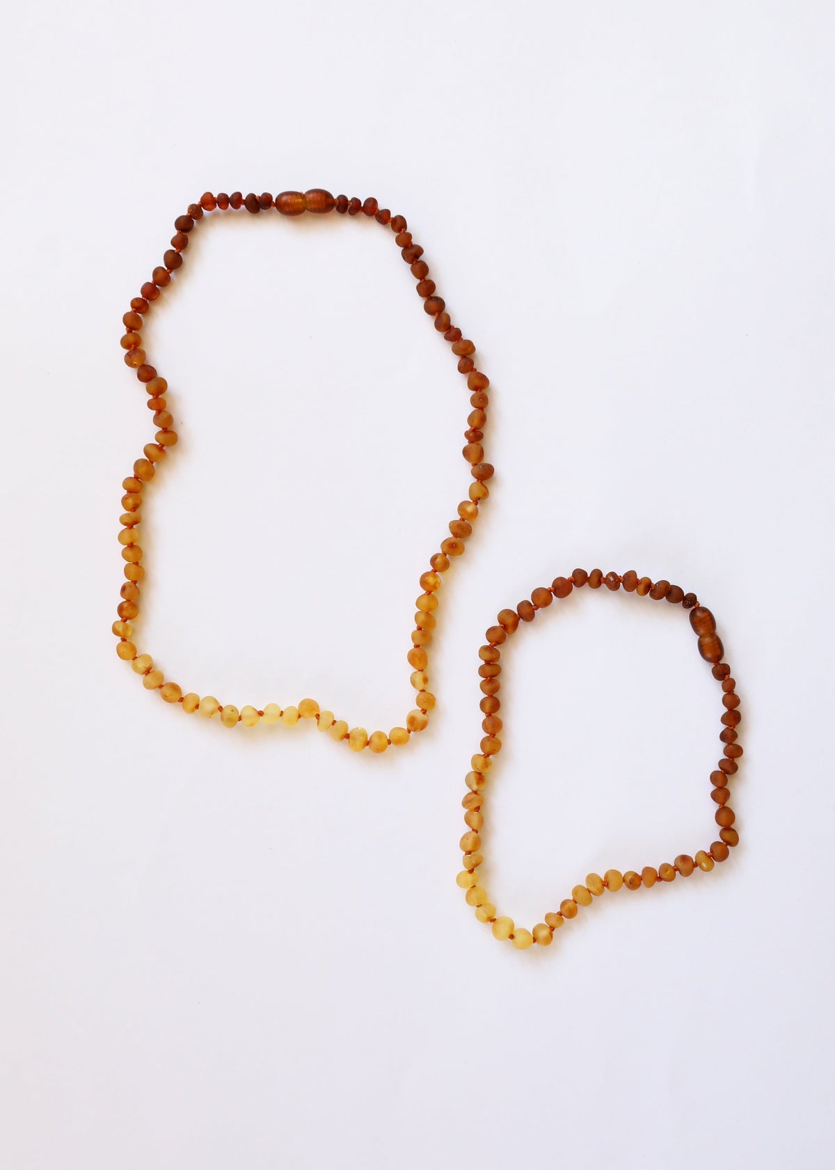 Raw Baltic Amber + Sunflower | Necklace |