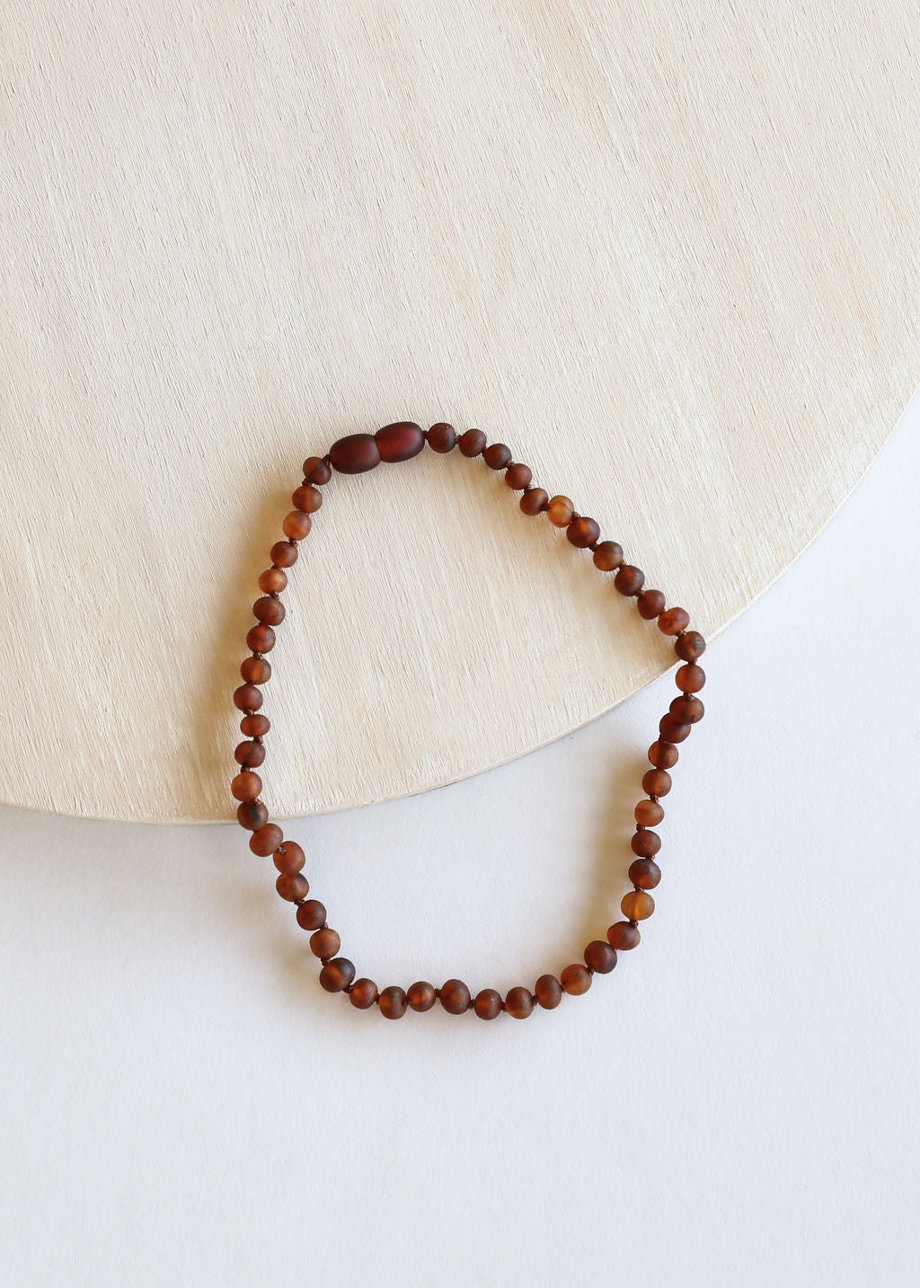 Raw Cognac Baltic Amber | Necklace