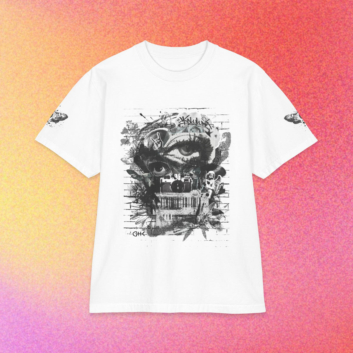 The Outsider Tee | Collage Oversized Vintage-Inspired | Premium Kaluluwa T-Shirt