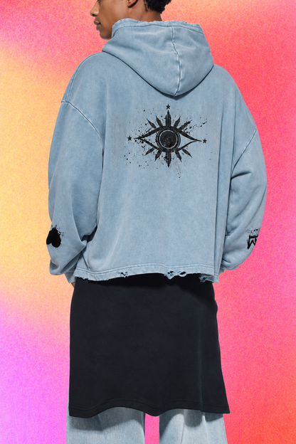 The Creator's Hoodie | Paint Splatter Vintage Washed Hoodie