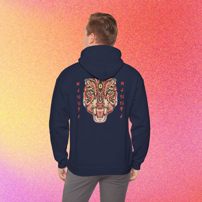 Mystical Tiger Hoodie | Will Power, Courage & Inner Strength | Spirit Animal