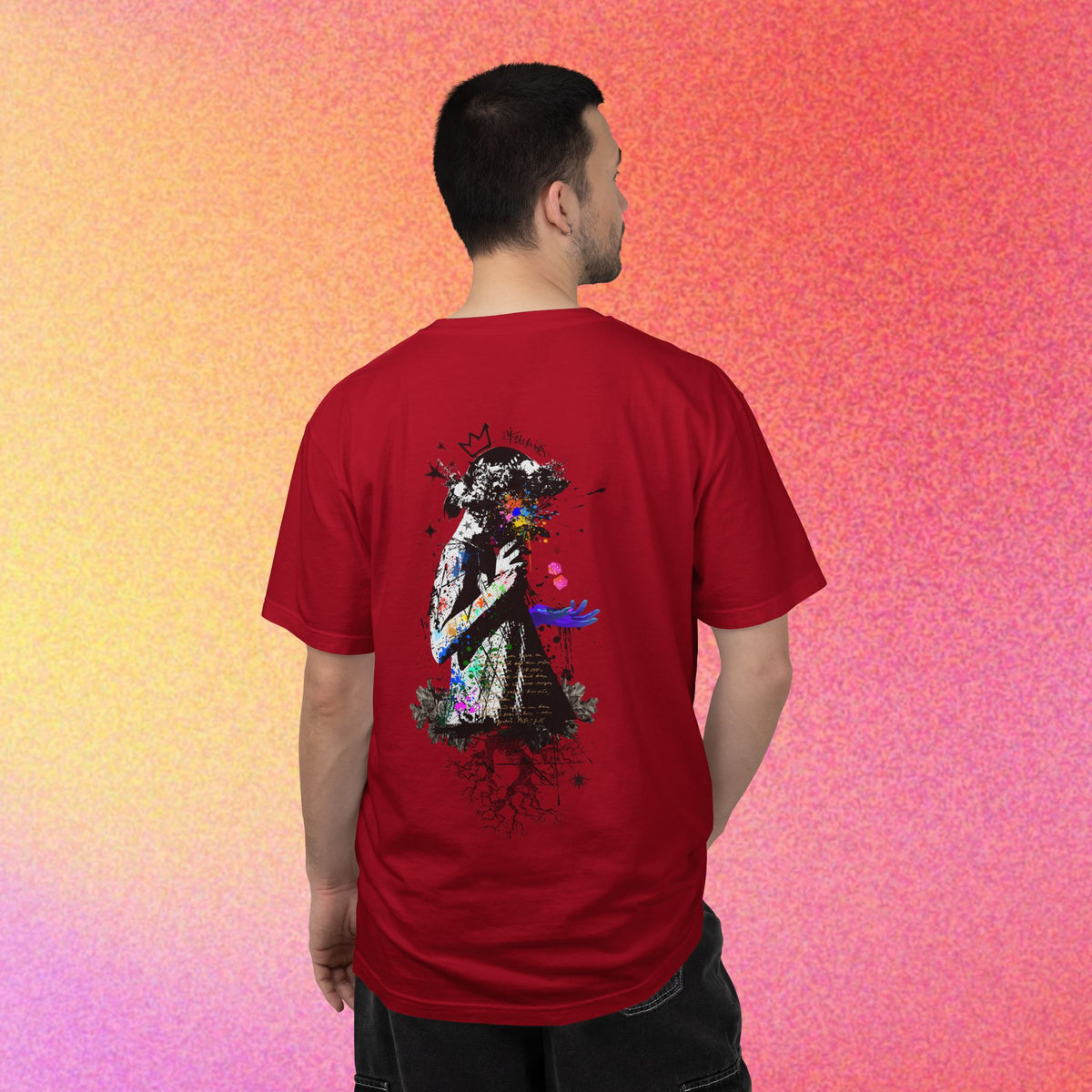 Join The Movement Tee| Street Art Back Print | Graphic T-Shirt