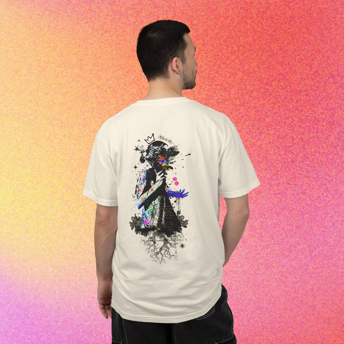 Join The Movement Tee| Street Art Back Print | Graphic T-Shirt