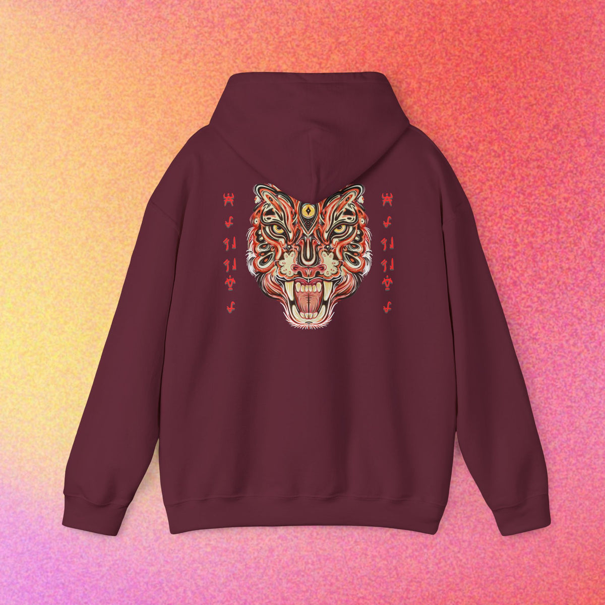 Mystical Tiger Hoodie | Will Power, Courage & Inner Strength | Spirit Animal