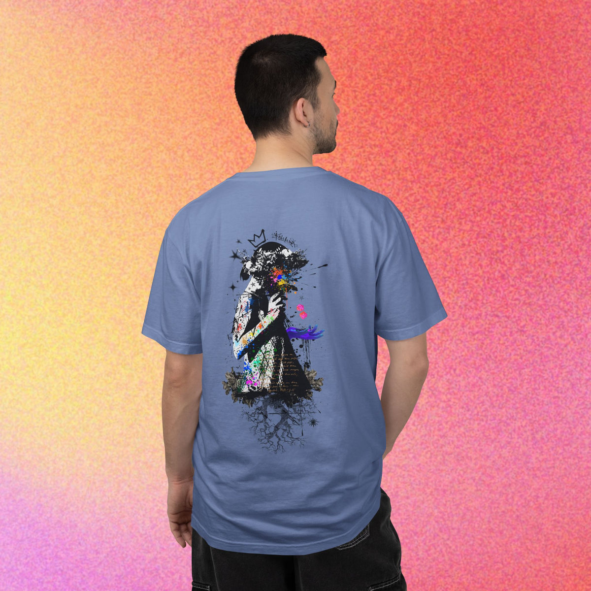 Join The Movement Tee| Street Art Back Print | Graphic T-Shirt