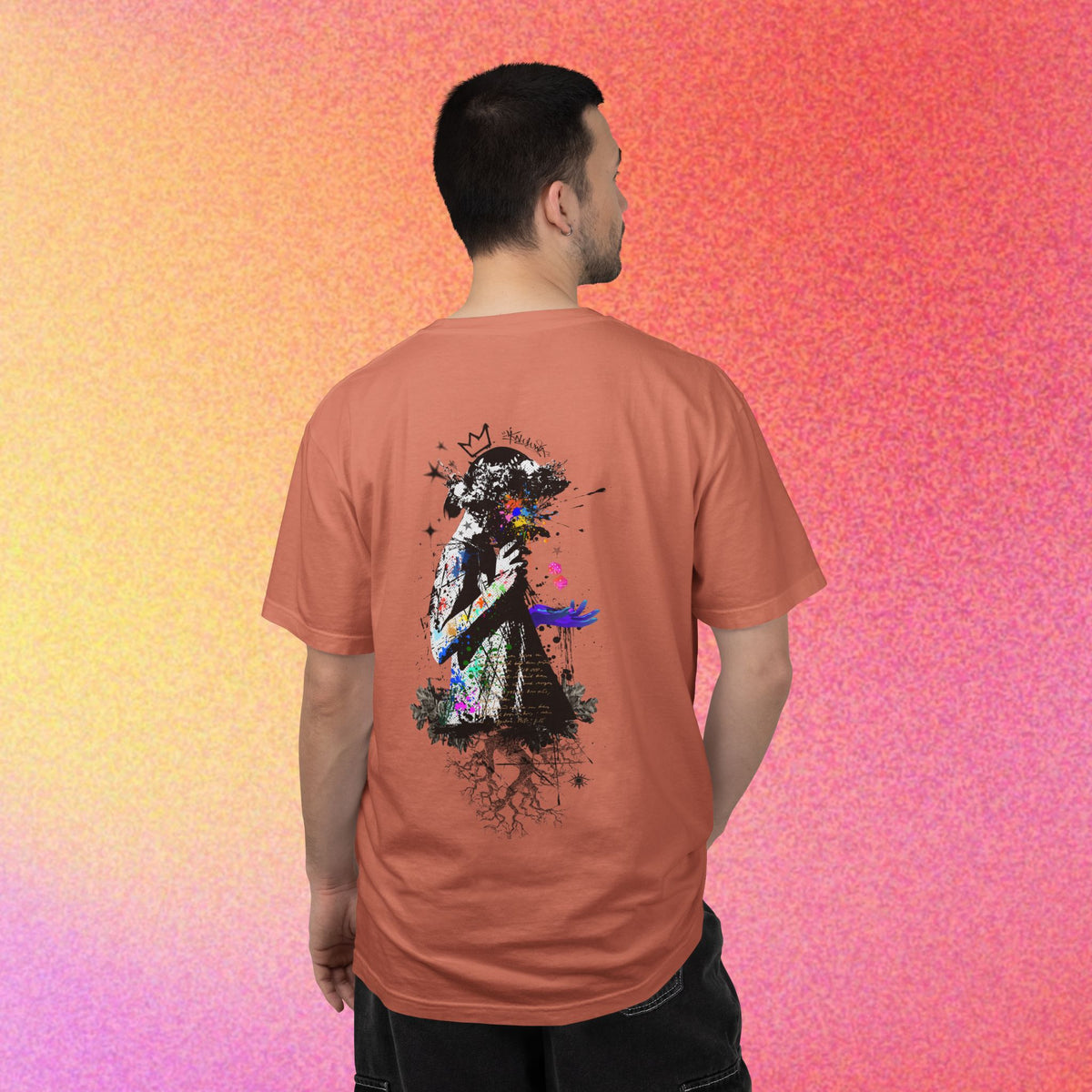 Join The Movement Tee| Street Art Back Print | Graphic T-Shirt