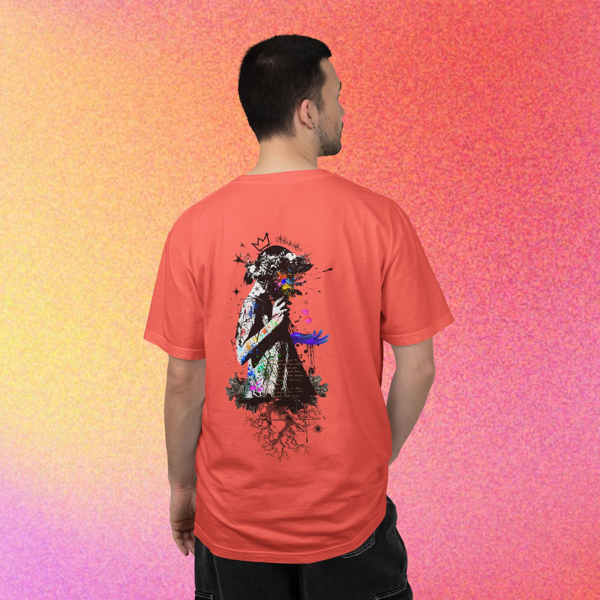 Join The Movement Tee| Street Art Back Print | Graphic T-Shirt