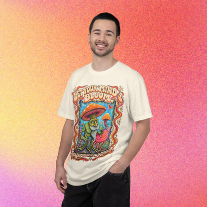Let Your Mind Bloom | Retro Mushroom Graphic Tee