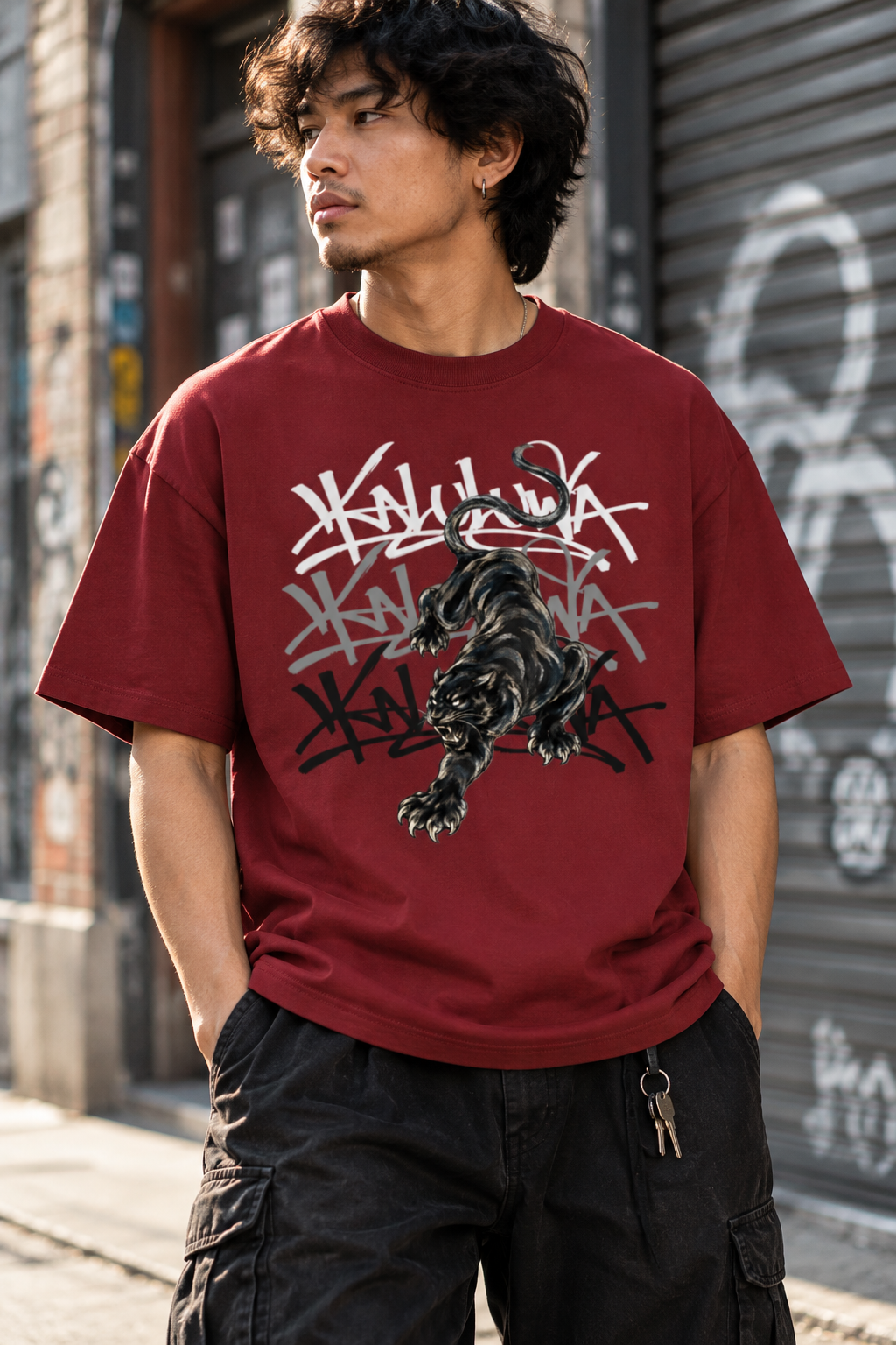 Panther | Kaluluwa Graphic Oversized | T-Shirt