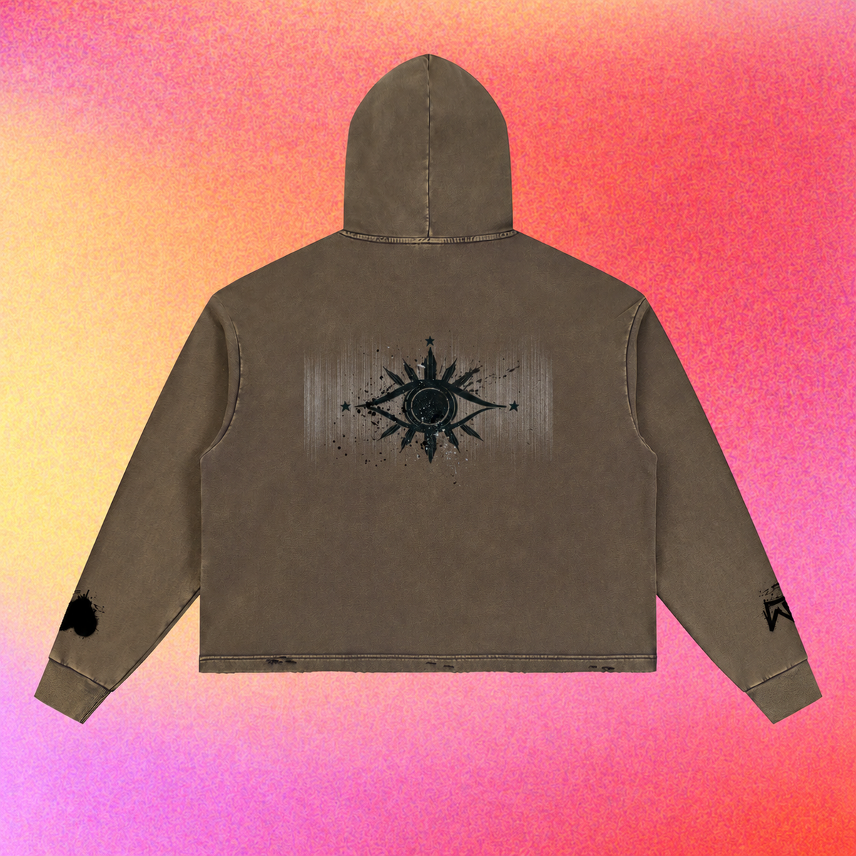 The Creator's Hoodie | Paint Splatter Vintage Washed Hoodie