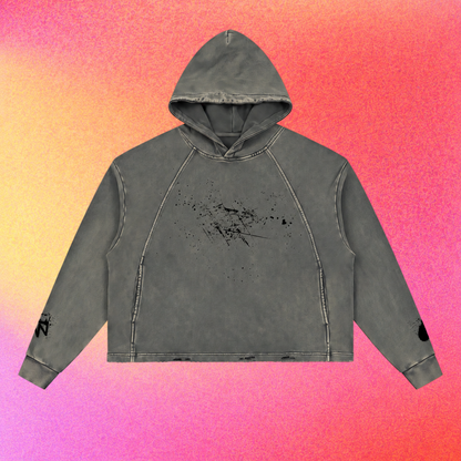 The Creator's Hoodie | Paint Splatter Vintage Washed Hoodie